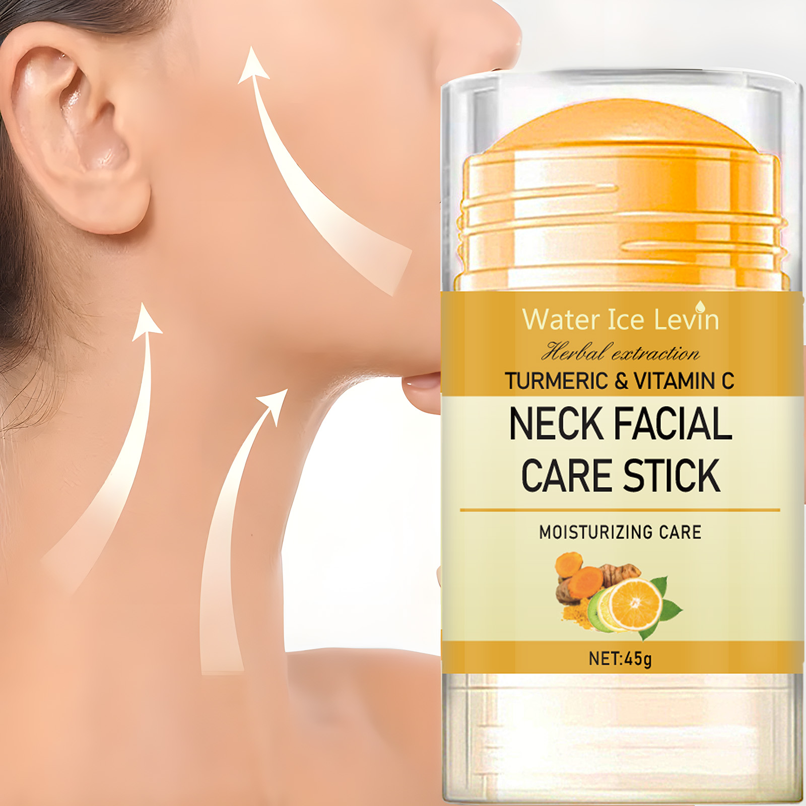 Peptide Neck Cream - Куркума и витамин С, уход за