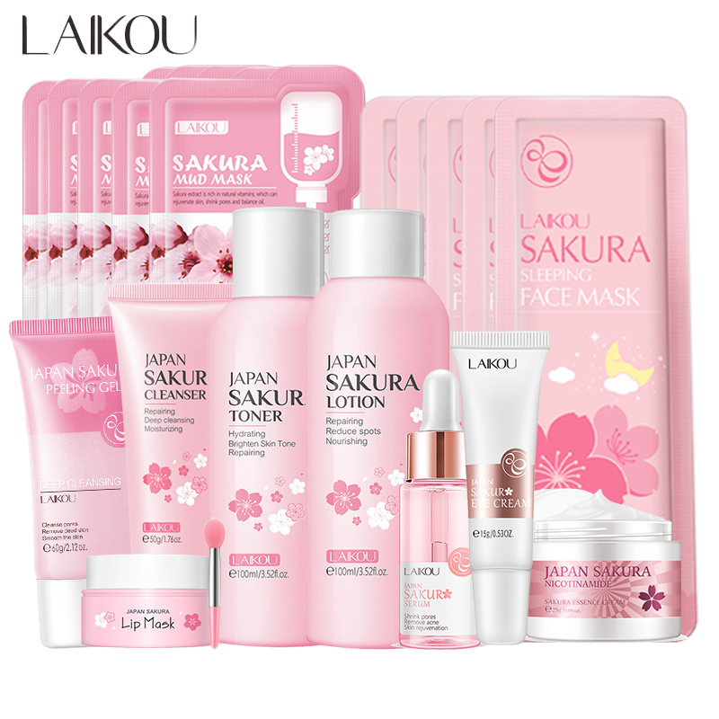 Peptide Neck Cream - Очиститель для лица Sakura Корейская Сыворотка