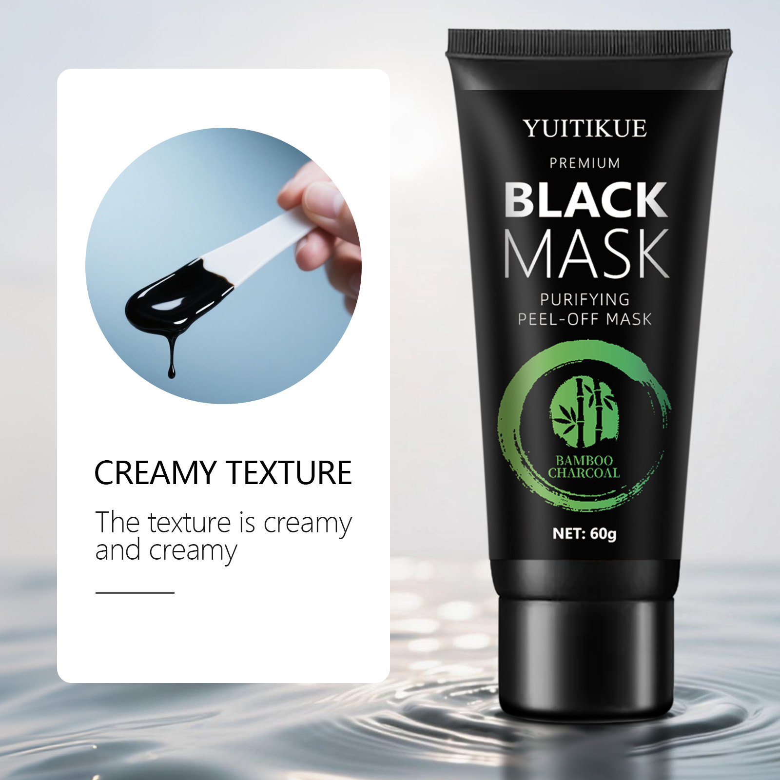 Премиум-маска для лица с бамбу – обзор и цена Peptide Neck Cream