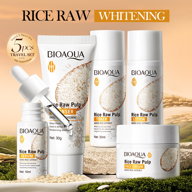 Набор для ухода за кожей с рис – обзор и цена Skincare Whitening