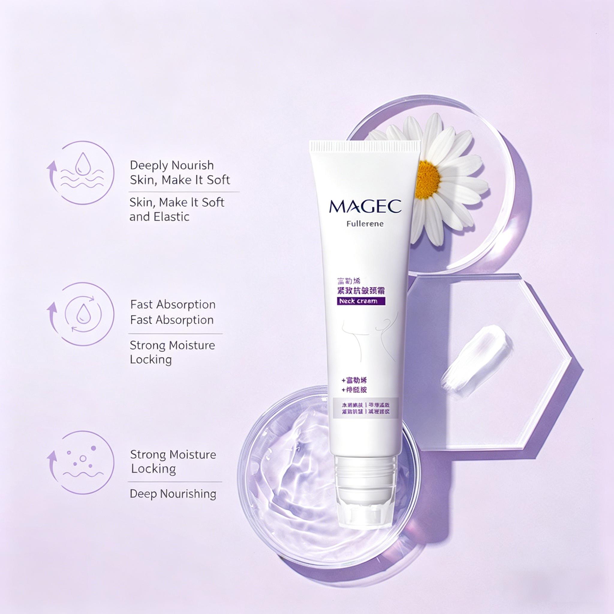 Крем для шеи MAGEC Double Roll – обзор и цена Peptide Neck Cream