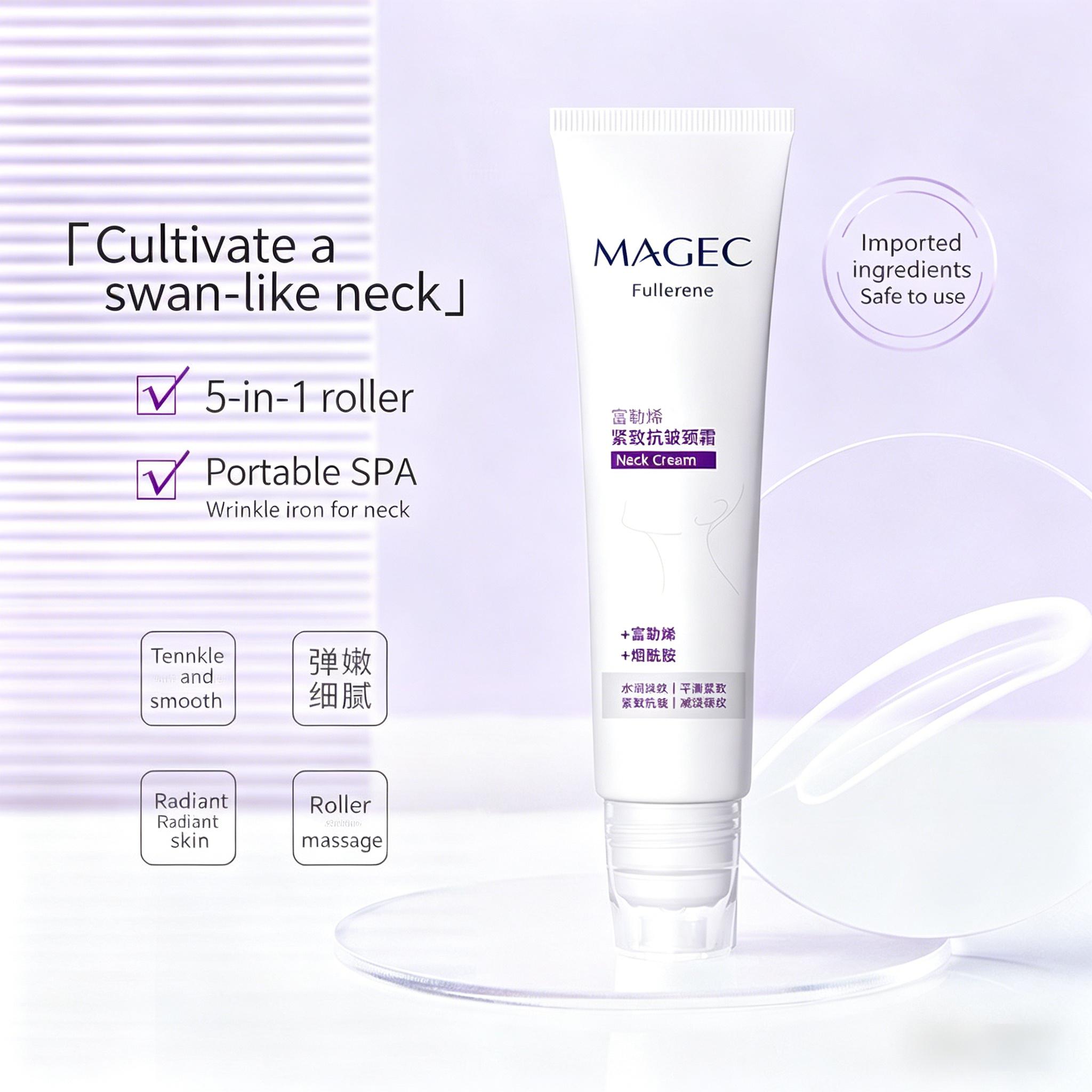 Крем для шеи MAGEC Double Roll – обзор и цена Peptide Neck Cream